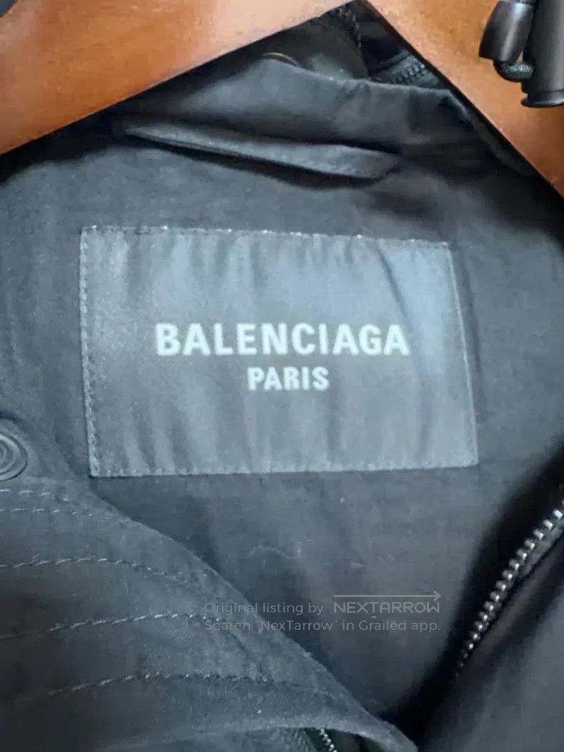 Balenciaga Balenciaga Black Hooded Down Jacket Size US M / EU 48-50 / 2 - 3 Thumbnail