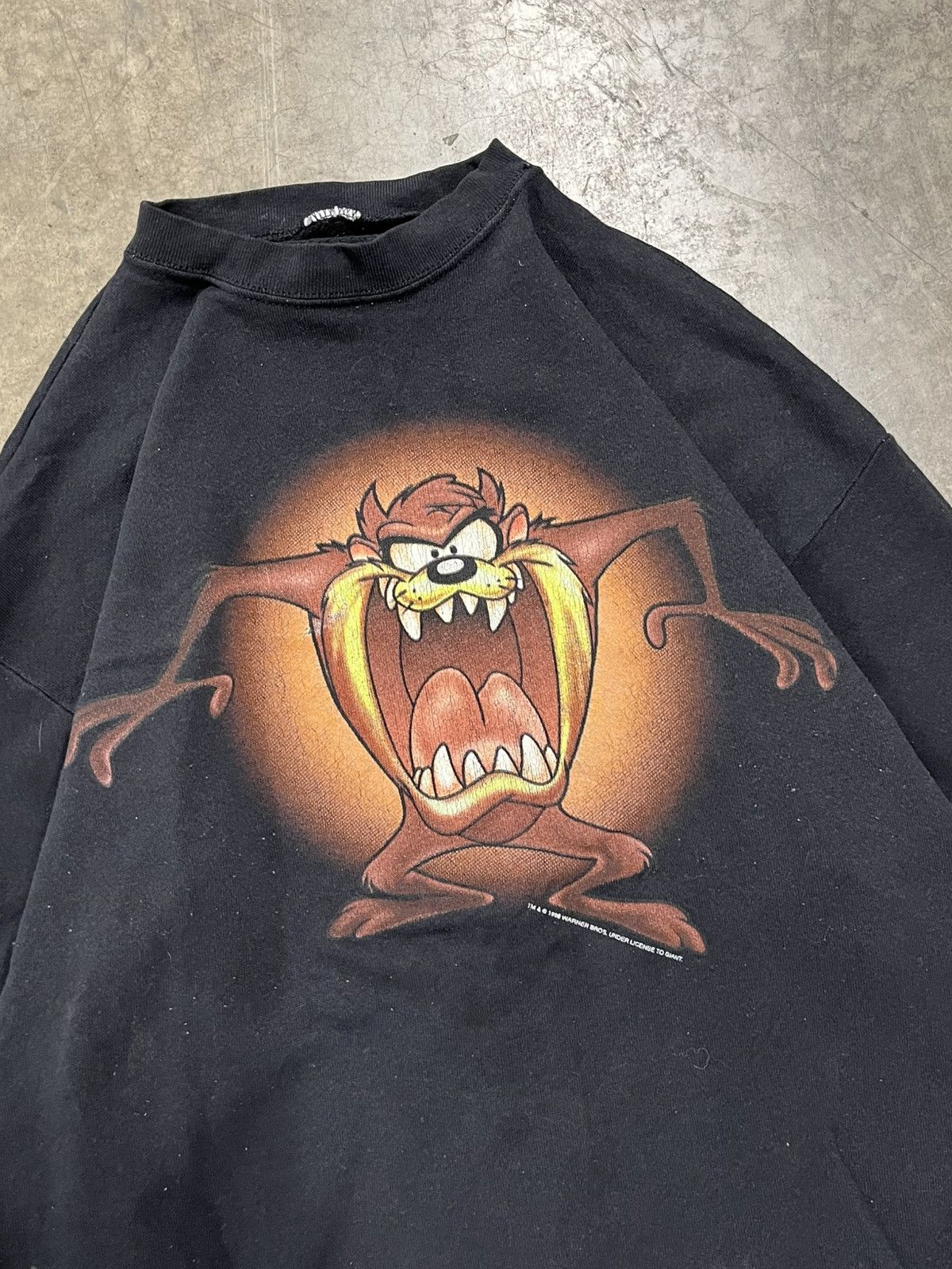 Vintage × Warner Bros Vintage Taz looney tunes 90s sweatshirt cartoon hype rare Size US XL / EU 56 / 4 - 3 Thumbnail