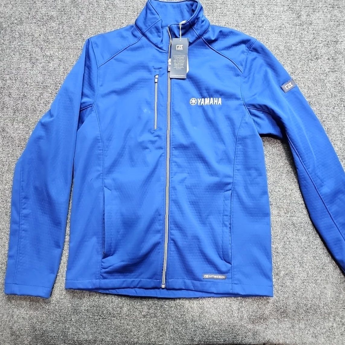 Yamaha Yamaha Racing Jacket Men M Blue Lightweight Full Zip Racer Motorcycle Sports Jacket Men Regular Century Buck Blue Light Zip Size US M / EU 48-50 / 2 - 3 Thumbnail