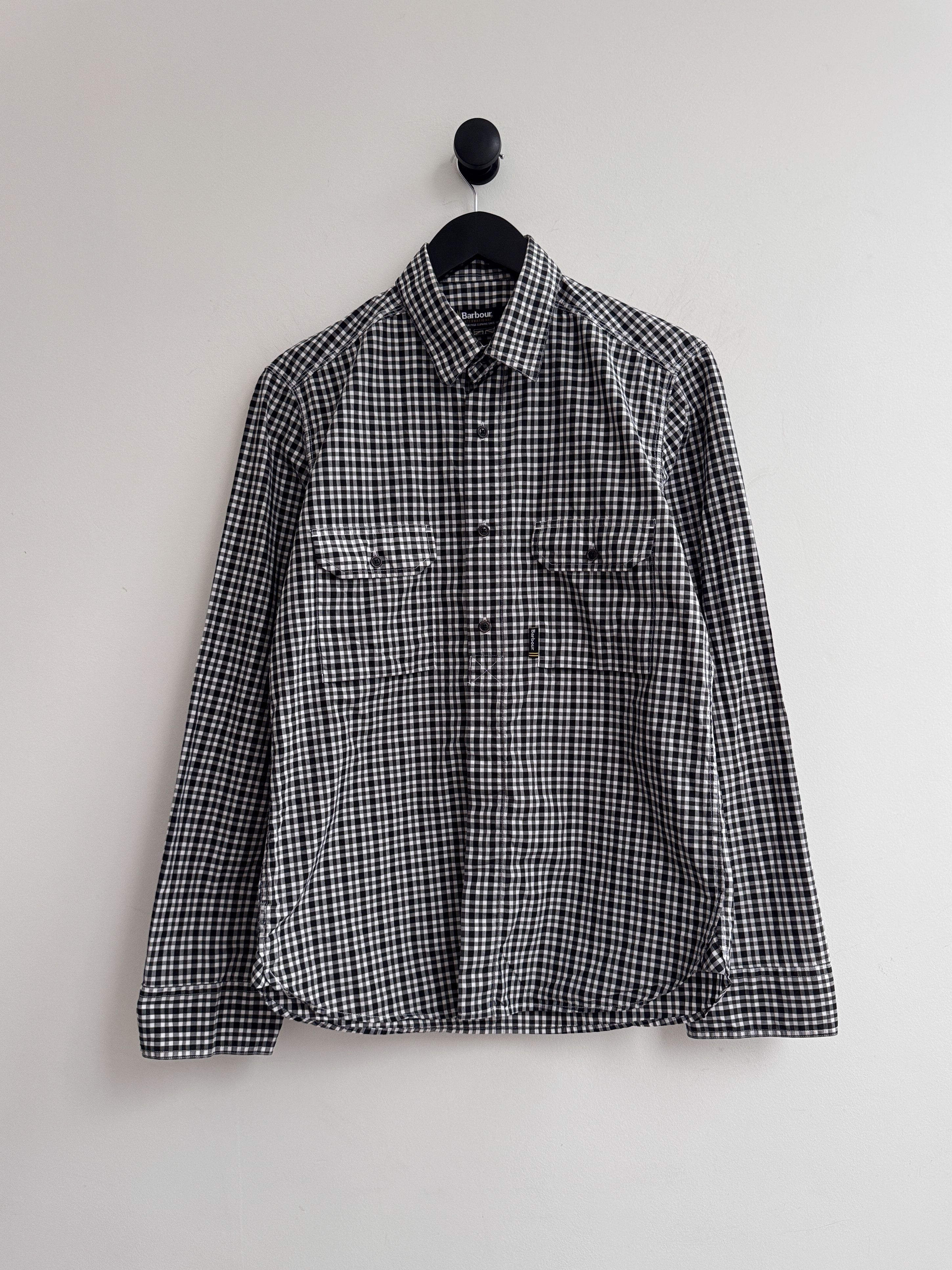 Barbour Barbour Check White Black Shirt Size US S / EU 44-46 / 1 - 1 Thumbnail