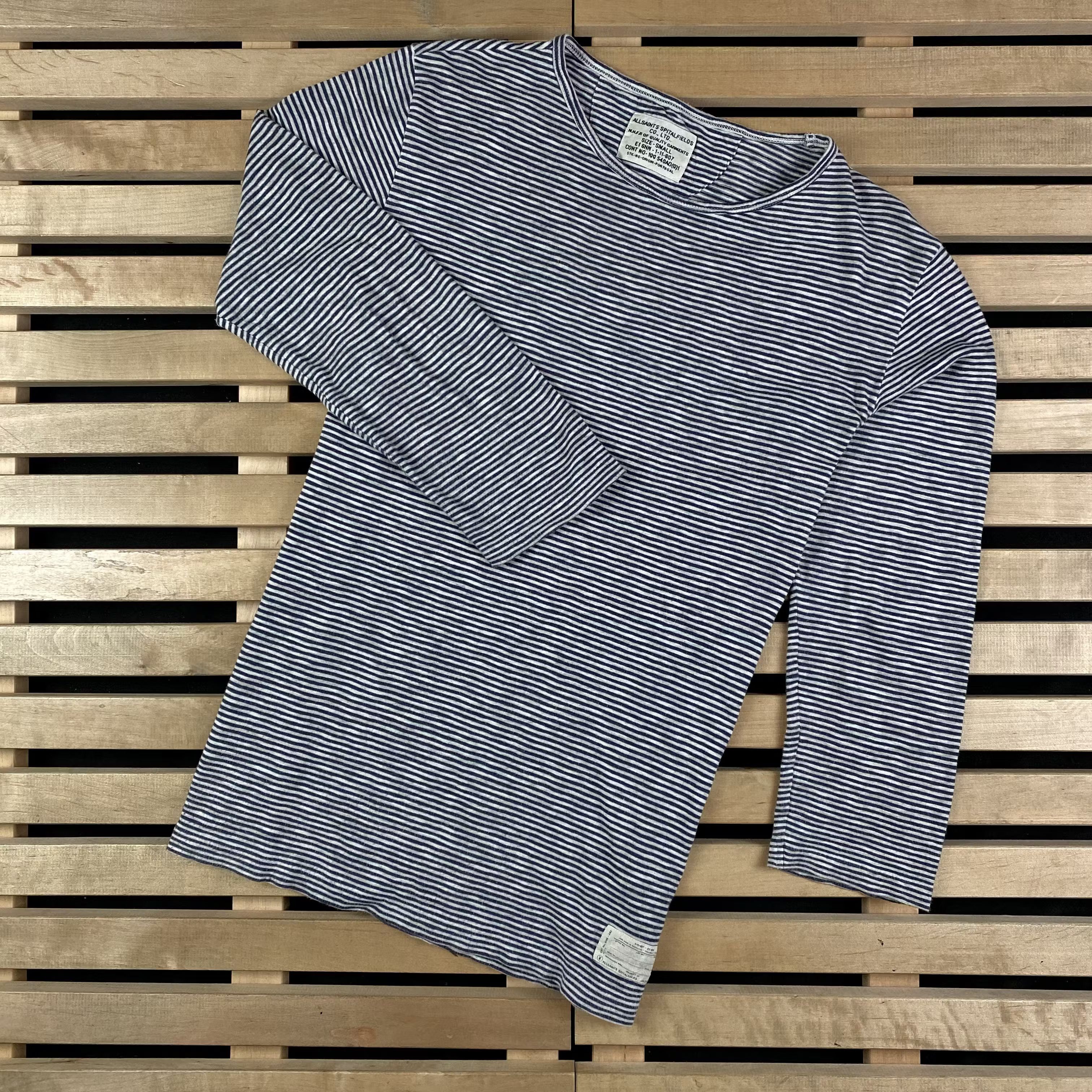 Allsaints Men’s T Shirt Long Sleeve Allsaints Size S Size US S / EU 44-46 / 1 - 1 Thumbnail