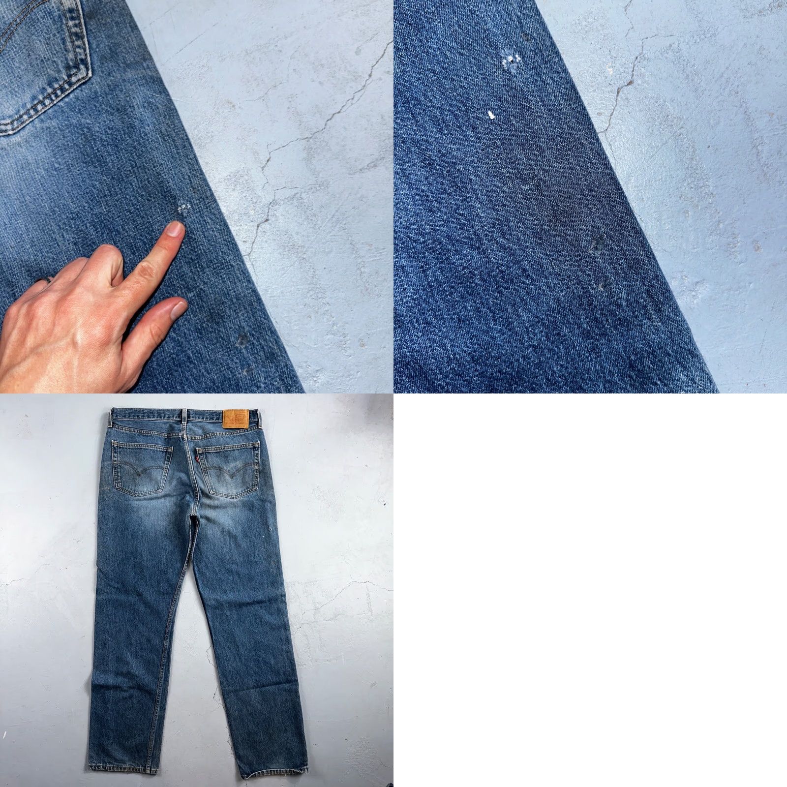 Levi's VINTAGE Levi's 501 Jeans 90s USA Light Blue Denim Straight 38x34 Regular Men Size US 38 / EU 54 - 10 Thumbnail