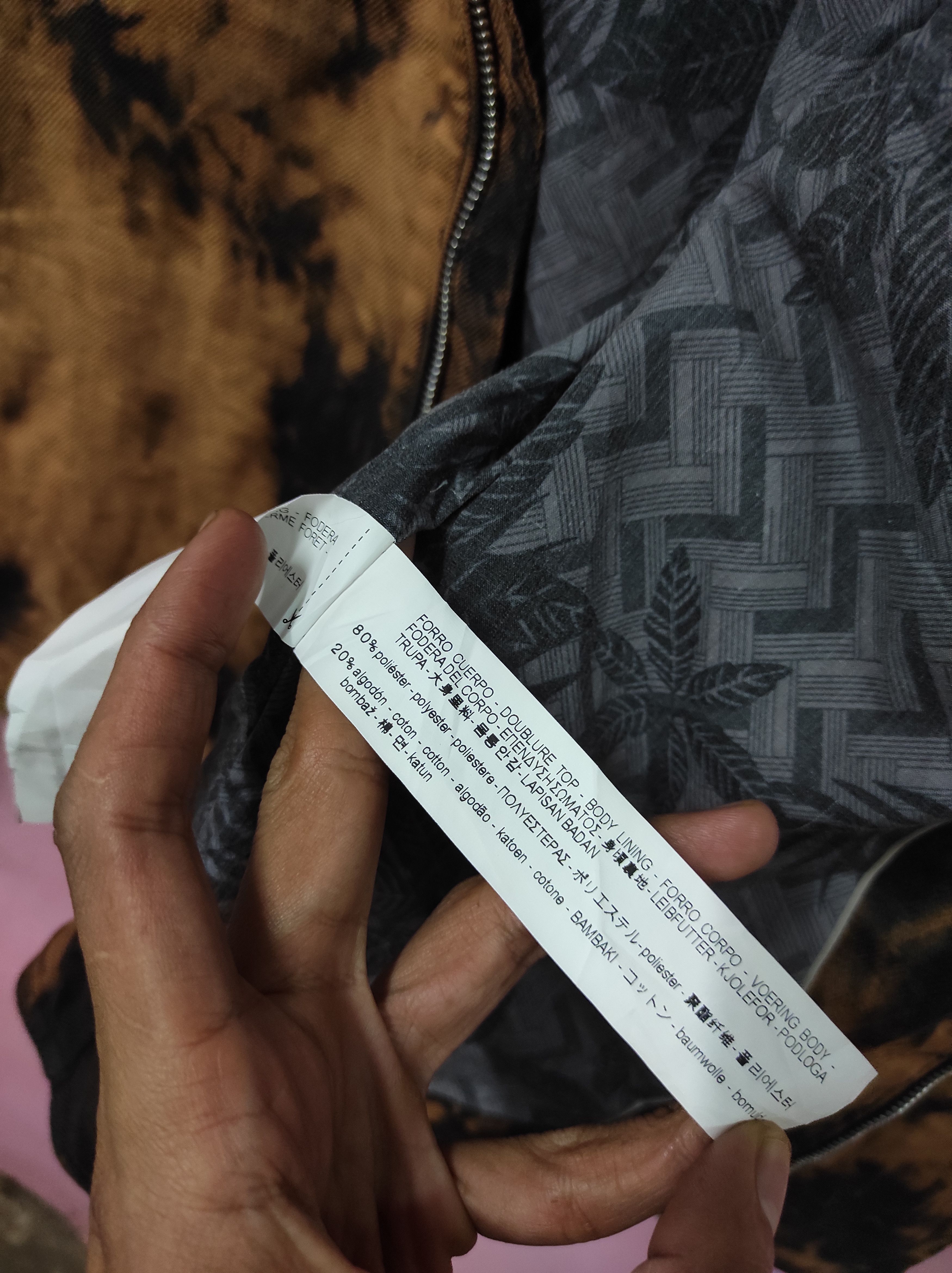 Zara ZARA MAN BIKE JACKET TIE DYE Size US S / EU 44-46 / 1 - 9 Thumbnail