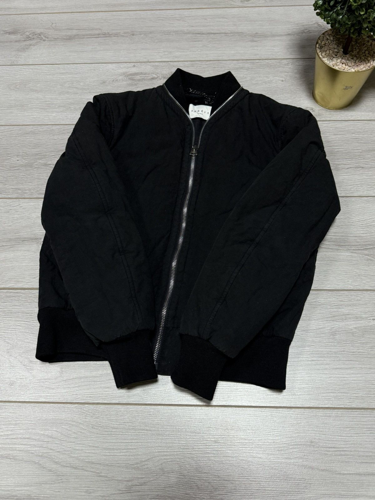 Sandro Sandro full zip bomber Size US S / EU 44-46 / 1 - 5 Thumbnail