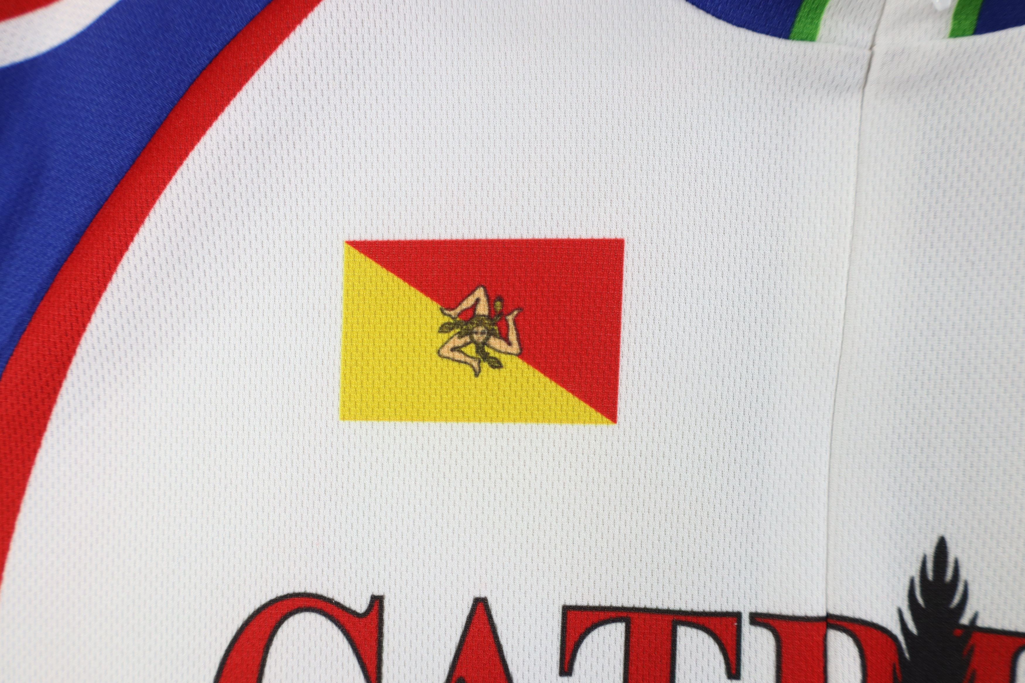 Vintage Vintage Navy Cat Bird Italy JP-5 Cycling Bicycle Jersey Size US XL / EU 56 / 4 - 6 Thumbnail
