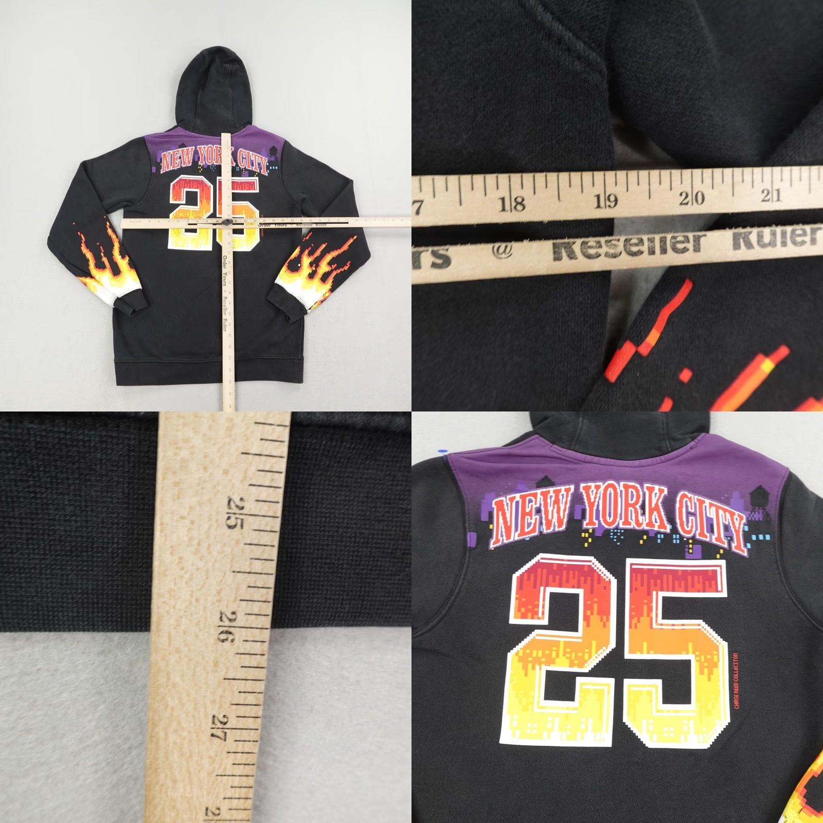 Nike Nike Hoodie Mens Small Chase Reed Collection New York City Flames Sweatshirt NYC Size US S / EU 44-46 / 1 - 8 Thumbnail