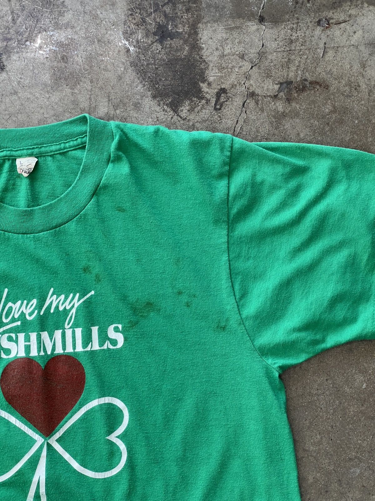 Vintage Vintage St. Patricks Day Bushmills Single Stitch Tee Medium Size US M / EU 48-50 / 2 - 6 Thumbnail