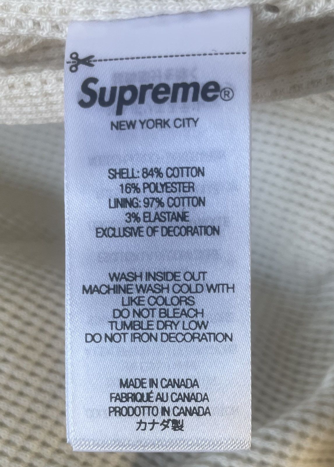 Supreme 2025 Supreme Arc Thermal Lined Zip Up Hooded Sweatshirt Size US S / EU 44-46 / 1 - 8 Thumbnail