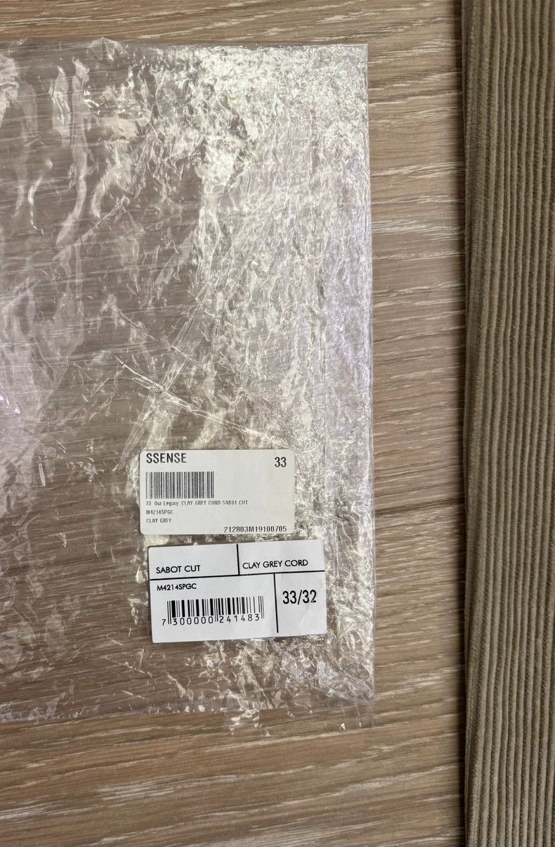 Our Legacy our legacy size 29 Khaki corduroy casual pants 2502-Nextarr Size US 29 - 6 Thumbnail
