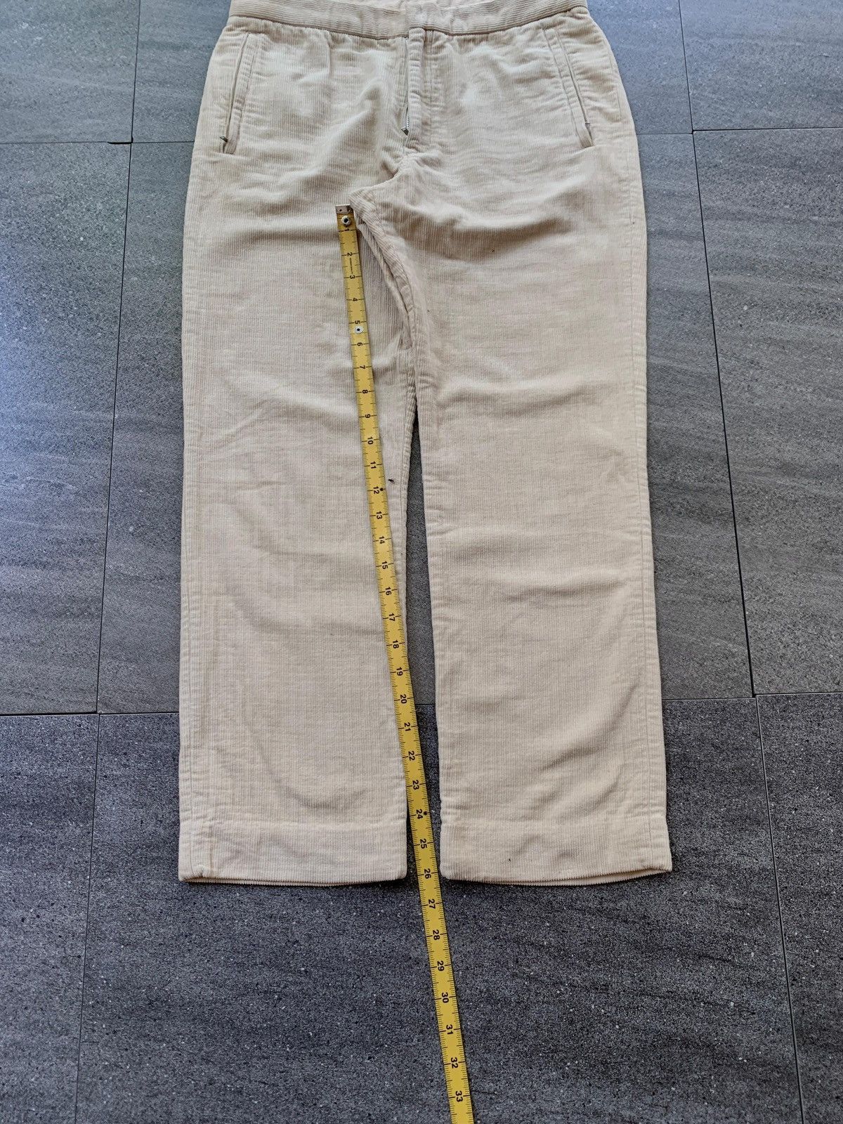 Yohji Yamamoto FREE TAX! Ys Corduroy Cropped Trousers Size US 29 - 14 Thumbnail