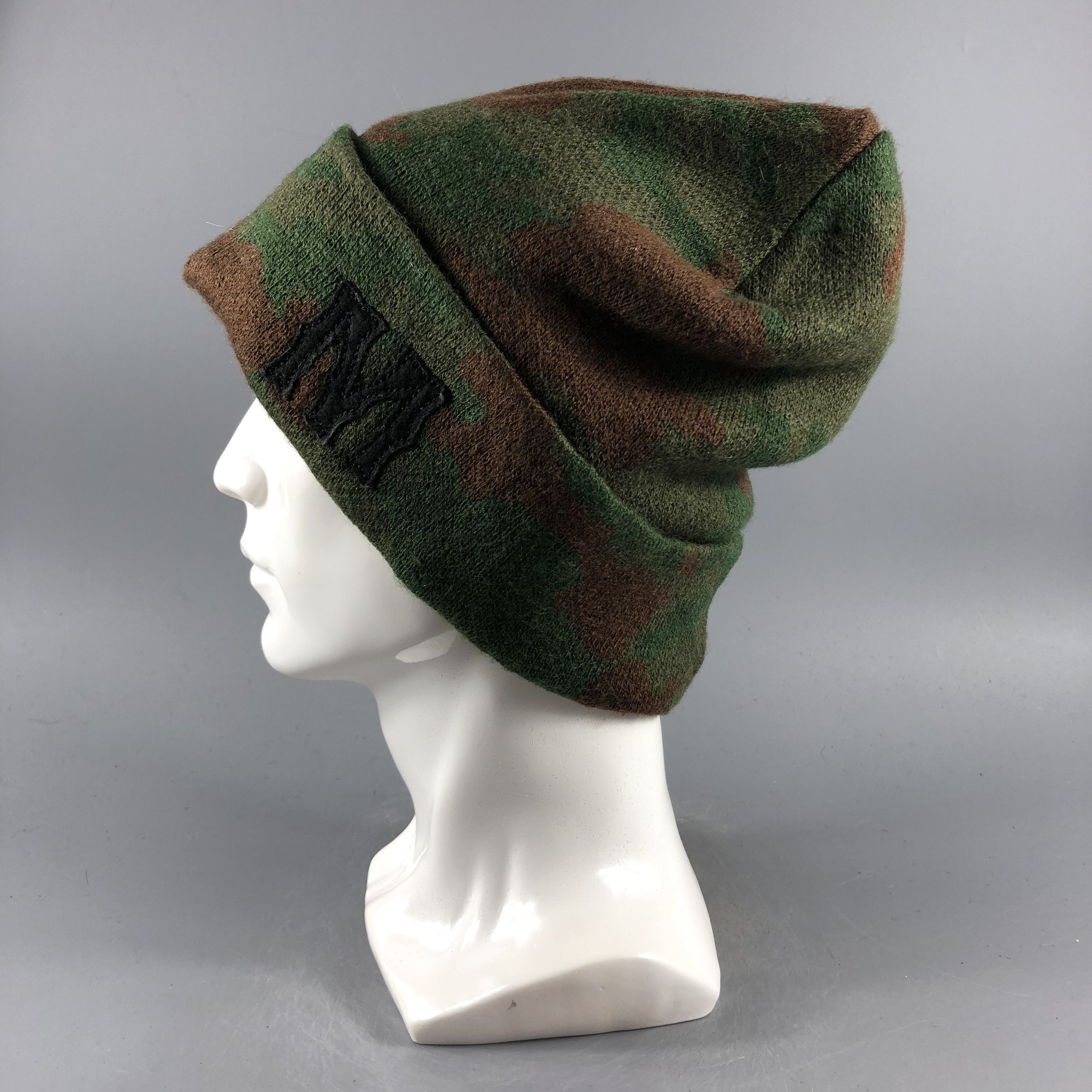 Japanese Brand × Vintage Unknown Camo Beanie Snow Hat Snow Cap -D486 Size ONE SIZE - 1 Thumbnail