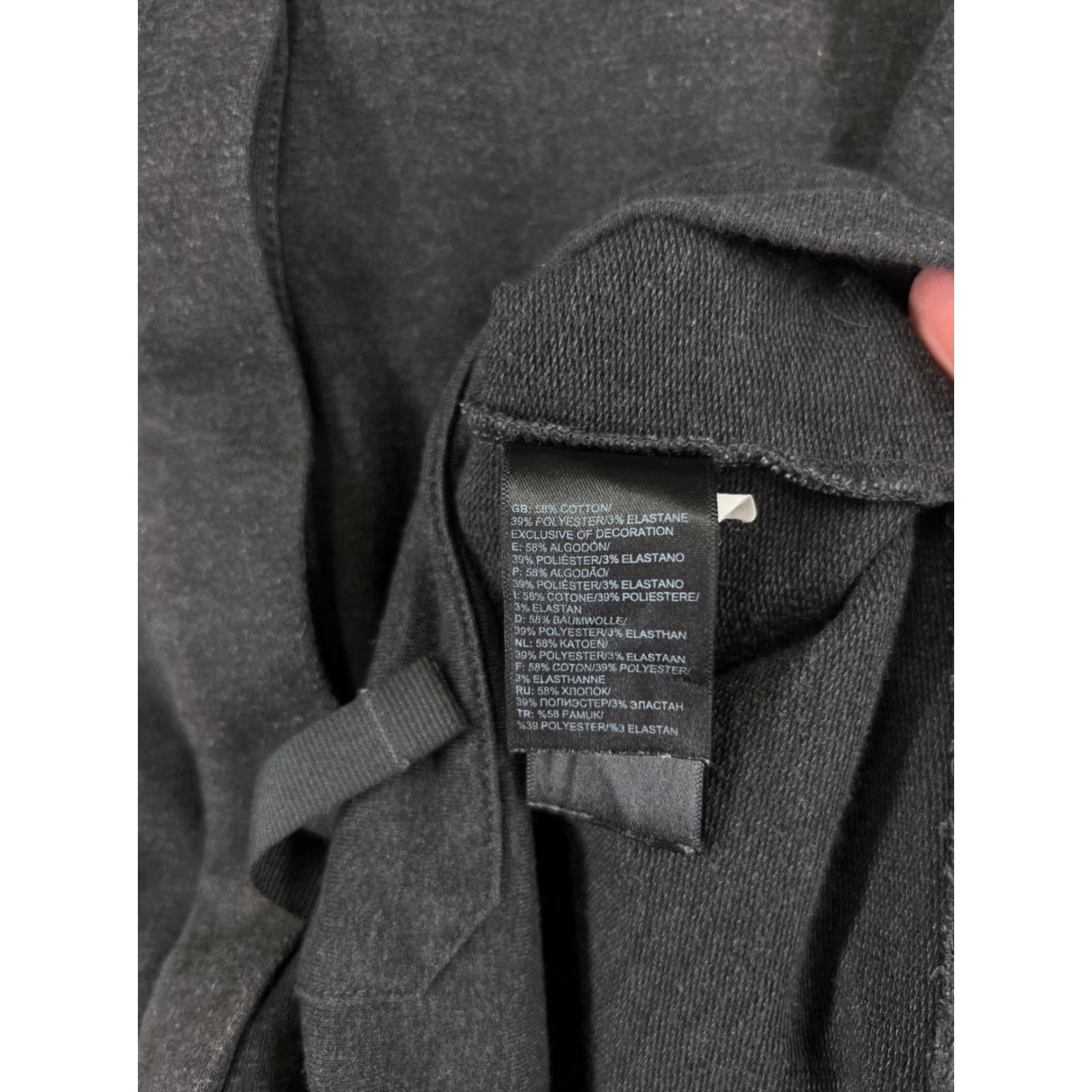 The North Face The North Face Jacket Womens Large Gray Full Zip Cotton Blend Terry Hood Pockets Size L / US 10 / IT 46 - 5 Thumbnail