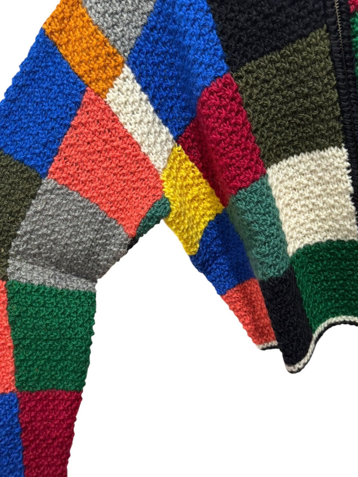 Cactus Plant Flea Market Cactus Plant Flea Market Puzzle Zip Knit Sweater Multi Size US M / EU 48-50 / 2 - 3 Thumbnail