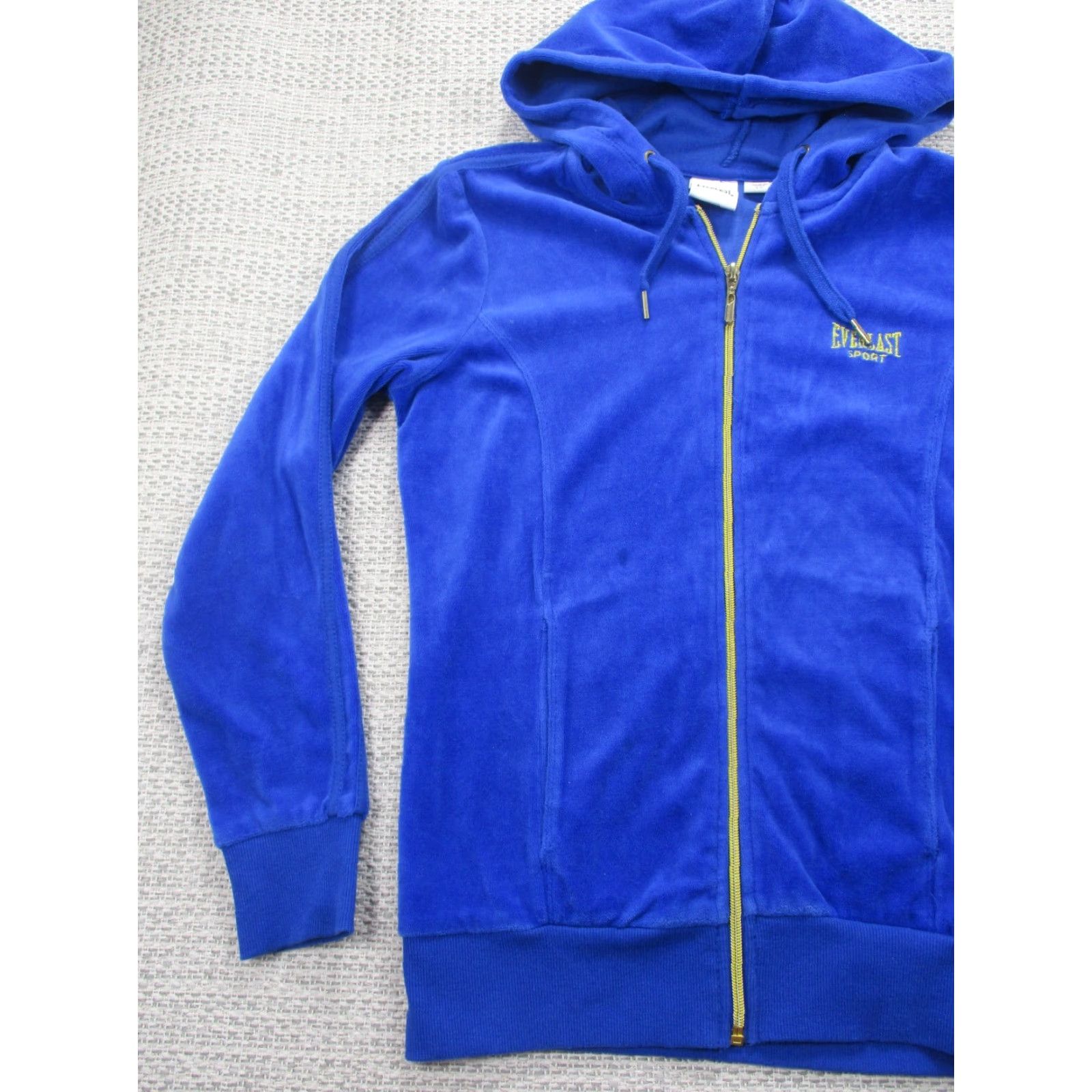 Everlast Everlast Sweatshirt Womens Small Hoodie Fleece Blue Full Zip Sports Gym Boxing Size S / US 4 / IT 40 - 3 Thumbnail