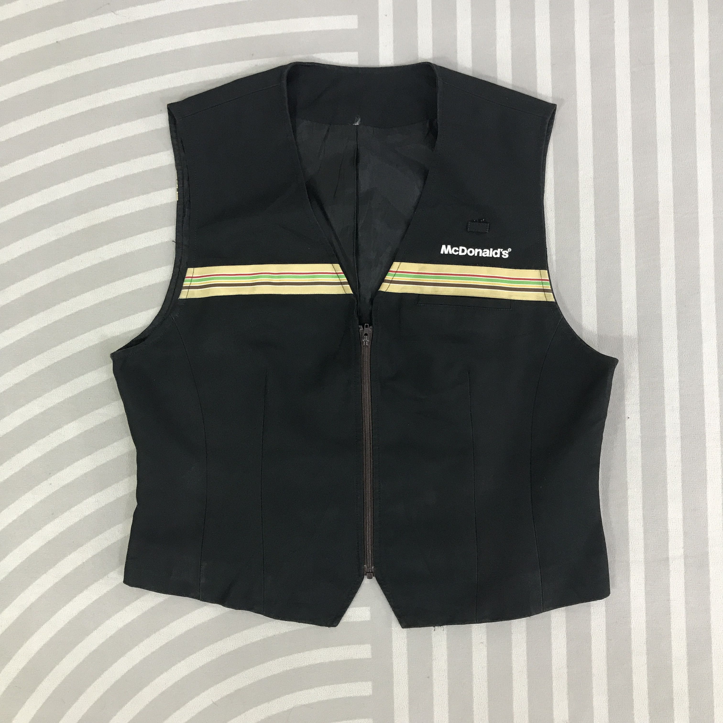 Japanese Brand Vintage Mcdonald work Og Vest K109B2 Size US M / EU 48-50 / 2 - 1 Thumbnail