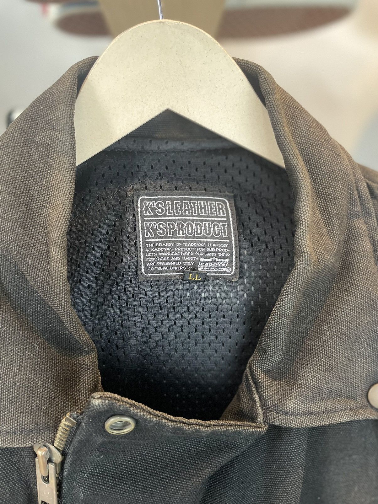Designer × Japanese Brand Rare!! K's leather by Kodoya motorcycle jacket Size US XL / EU 56 / 4 - 4 Thumbnail