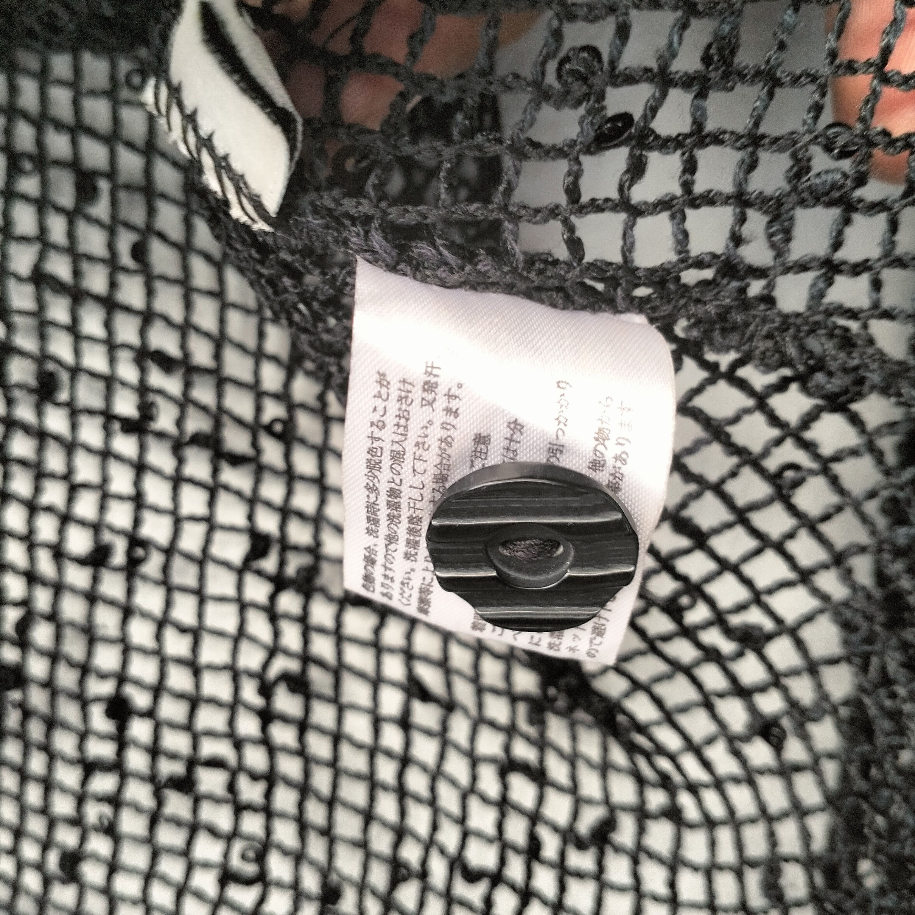 Japanese Brand Black Mesh cardigan Size M / US 6-8 / IT 42-44 - 5 Thumbnail