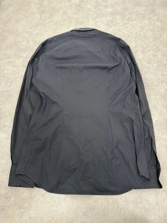 Prada SS2008 Prada Black Minimalist Shirt Size US M / EU 48-50 / 2 - 7 Thumbnail