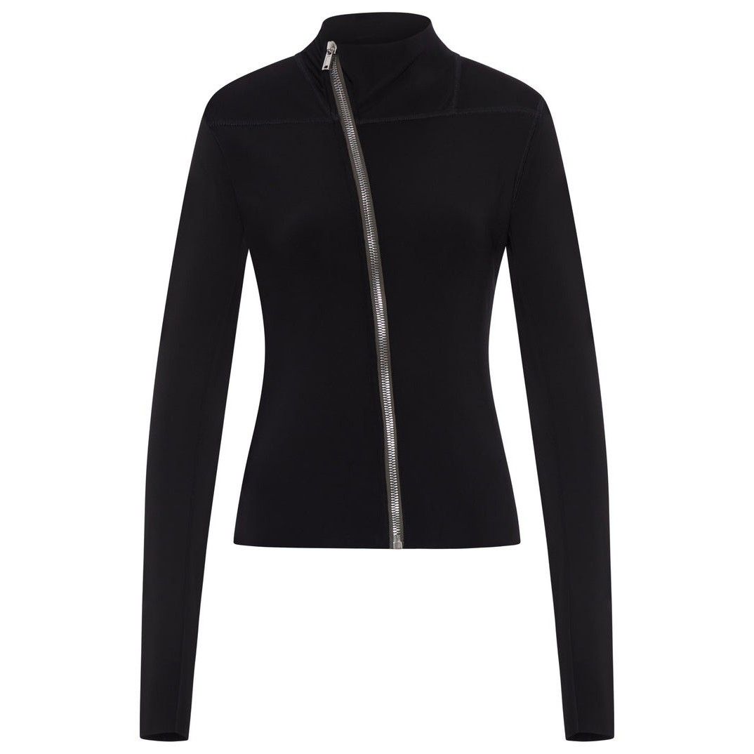 RICK OWENS Gary Off Centralized Closure Black Jacket New & A