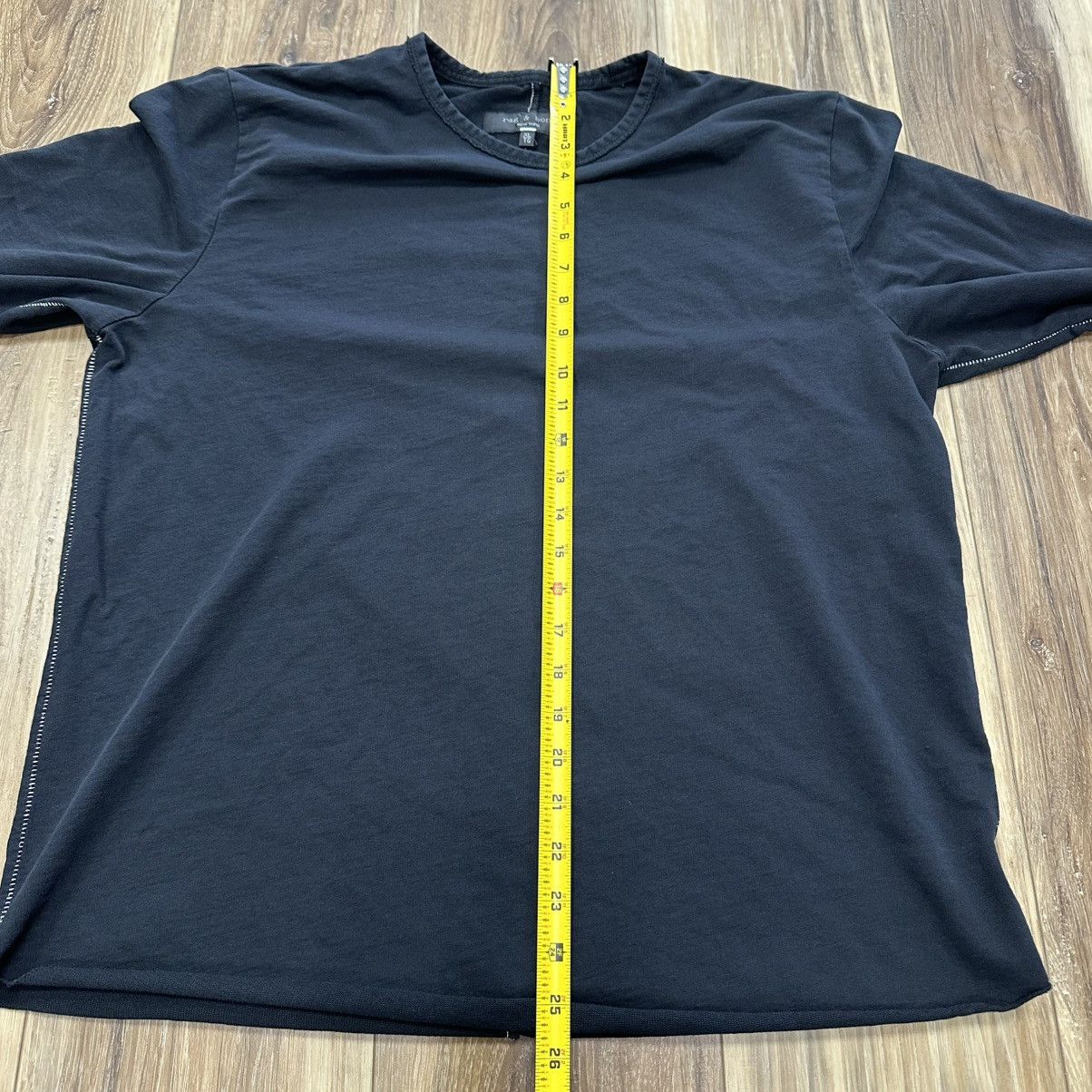 Rag & Bone Rag & Bone Crewneck Long Sleeve 100% Cotton Shirt, Black, XL Size US XL / EU 56 / 4 - 10 Thumbnail