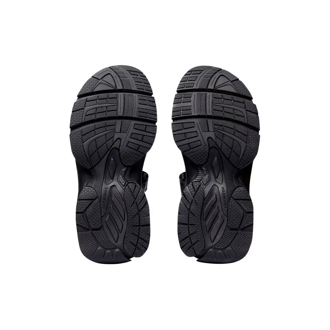Balenciaga o1srvl11e0625 Tourist Sandals in Black Size US 10 / IT 40 - 7 Thumbnail