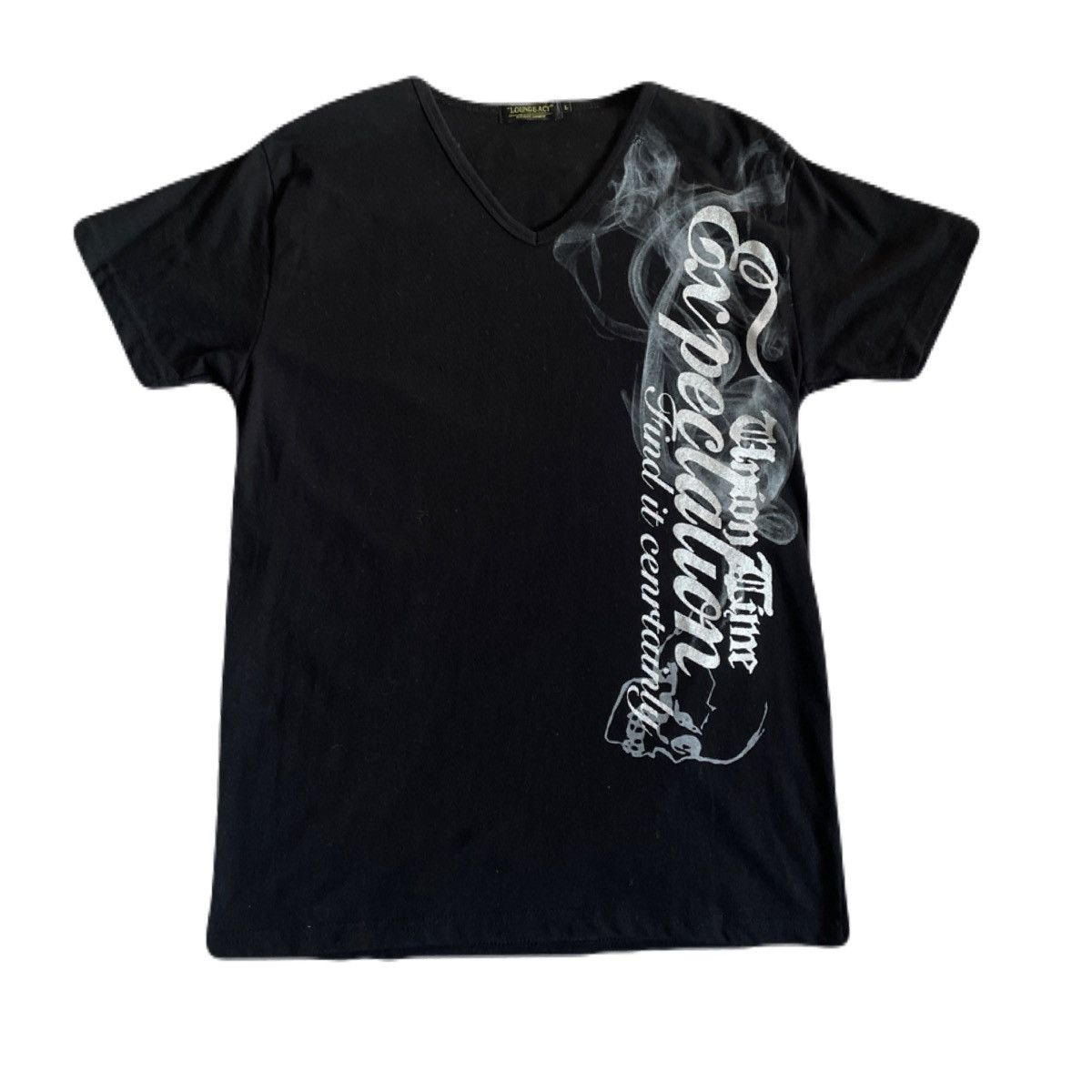 If Six Was Nine 2000s Japanese archive Vkei Glitter Gothic Poem Tee Size US S / EU 44-46 / 1 - 3 Thumbnail