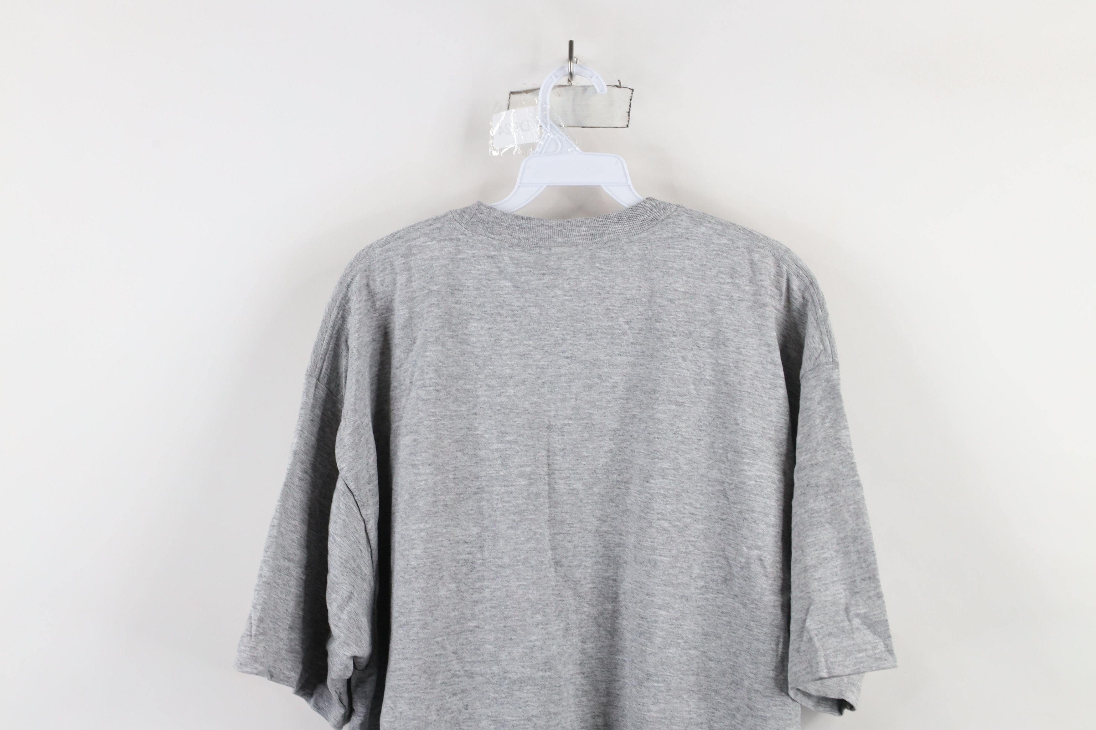 Vintage Vintage 90s Indiana University Short Sleeve T-Shirt Gray Size US XXL / EU 58 / 5 - 8 Thumbnail