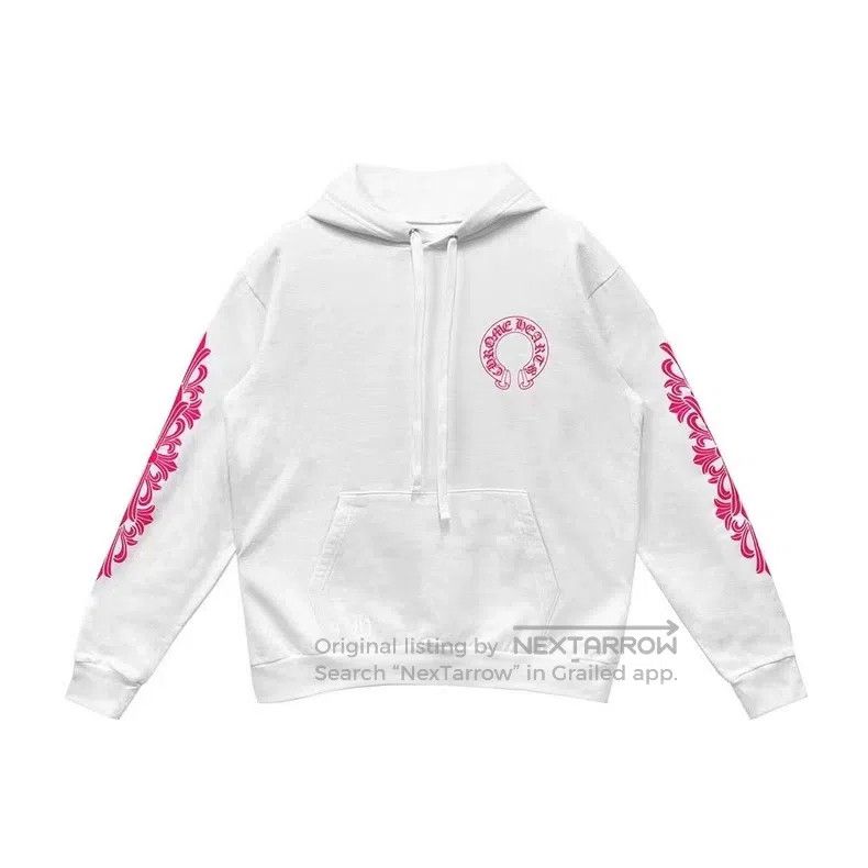 Chrome Hearts CHROME HEARTS Size M White horseshoe hoodie Size US M / EU 48-50 / 2 - 1 Thumbnail