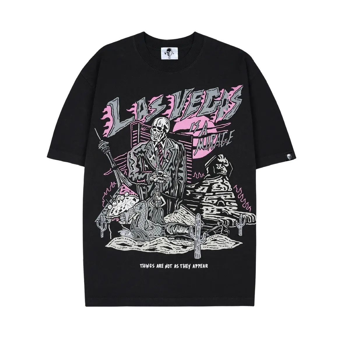 Warren Lotas Las Vegas Is a Mirage Tee Shirt Size US L / EU 52-54 / 3 - 1 Thumbnail