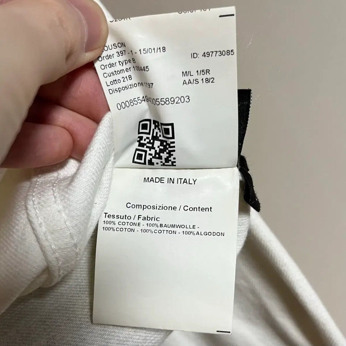 Raf Simons Raf Simons Calvin Klein x And Warhol White Denim Jcket Size US S / EU 44-46 / 1 - 9 Thumbnail