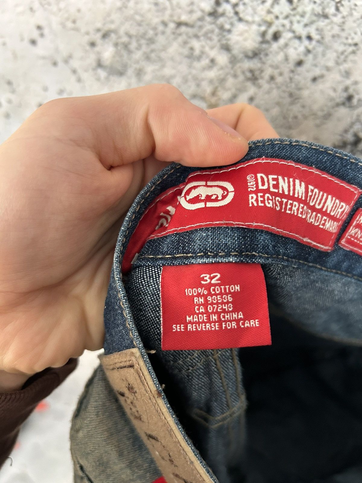 Ecko Unltd. Vintage Ecko Unltd Baggy Denim Jeans Wide Legs Rap Drill Y2K Size US 32 / EU 48 - 10 Thumbnail