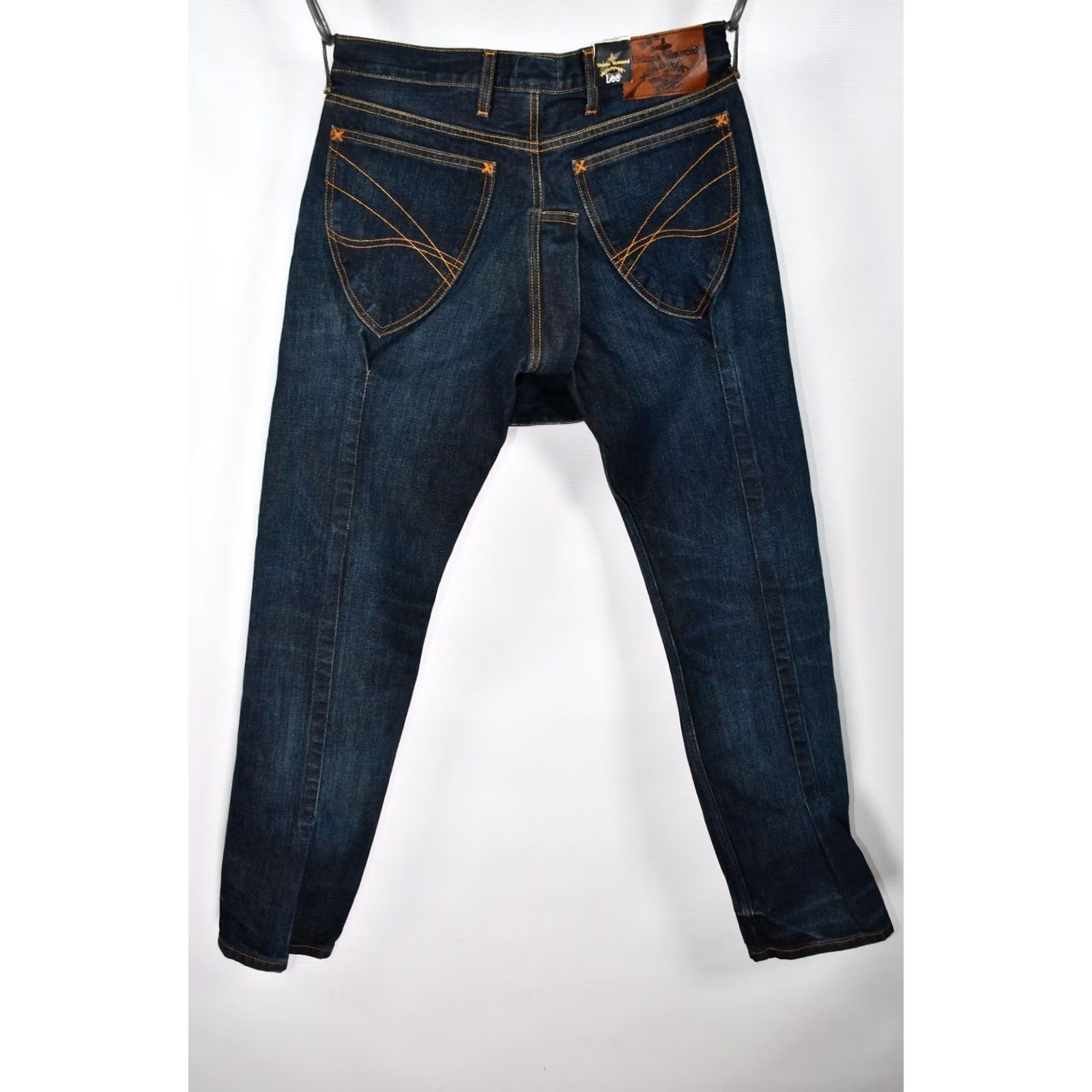 Vivienne Westwood VIVIENNE WESTWOOD AGLOMANIA x LEE Jeans Men W30 L34 Blue 5-Pocket Denim Cotton Regular Size 30 XS-Longest? Size US 30 / EU 46 - 6 Thumbnail