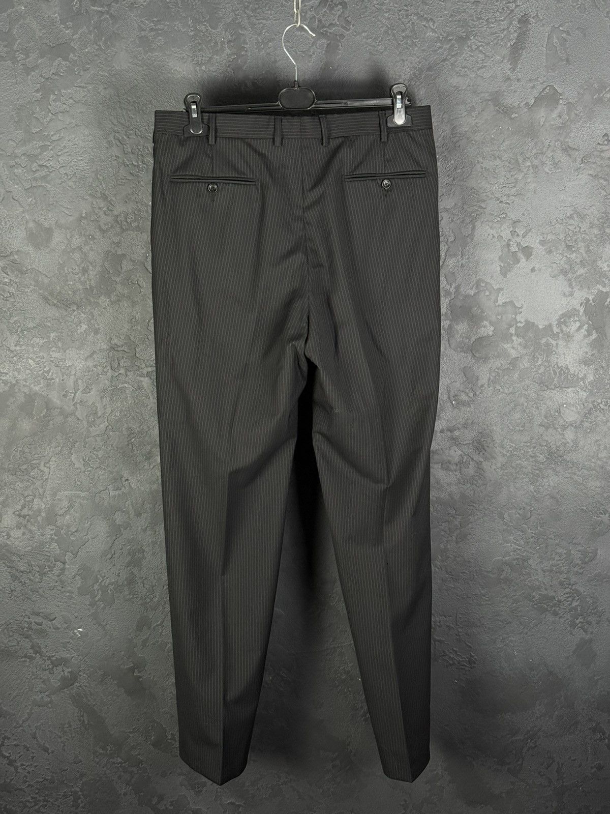 Z Zegna Z Zegna City Luxury Wool Stripped Men’s Suit 52R Size 52R - 14 Thumbnail