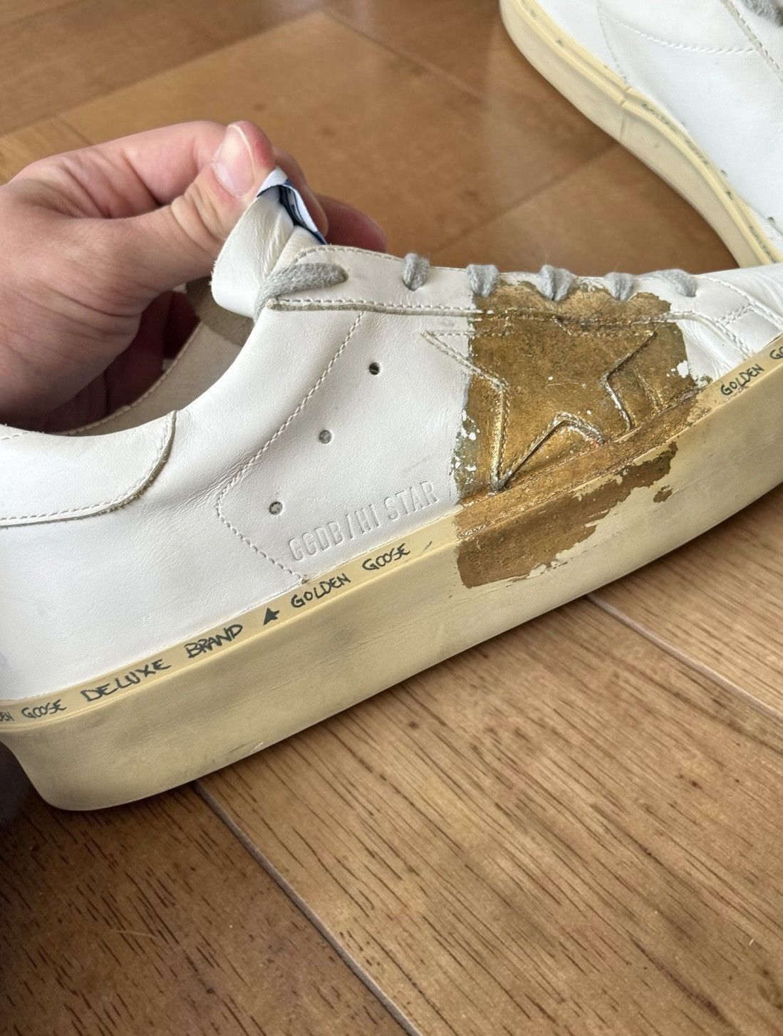 Golden Goose Golden Goose Super-Star Gold Star Sneakers EU 37 / US 5 Size US 5.5 / EU 38 - 7 Thumbnail