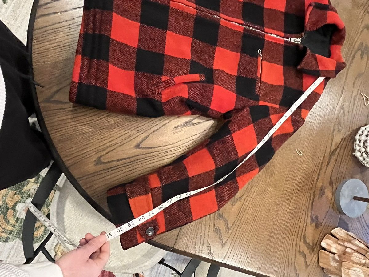 Other 50s/60s Vintage Lined Wool Buffalo Check Workwear Jacket 46 Size US M / EU 48-50 / 2 - 13 Thumbnail