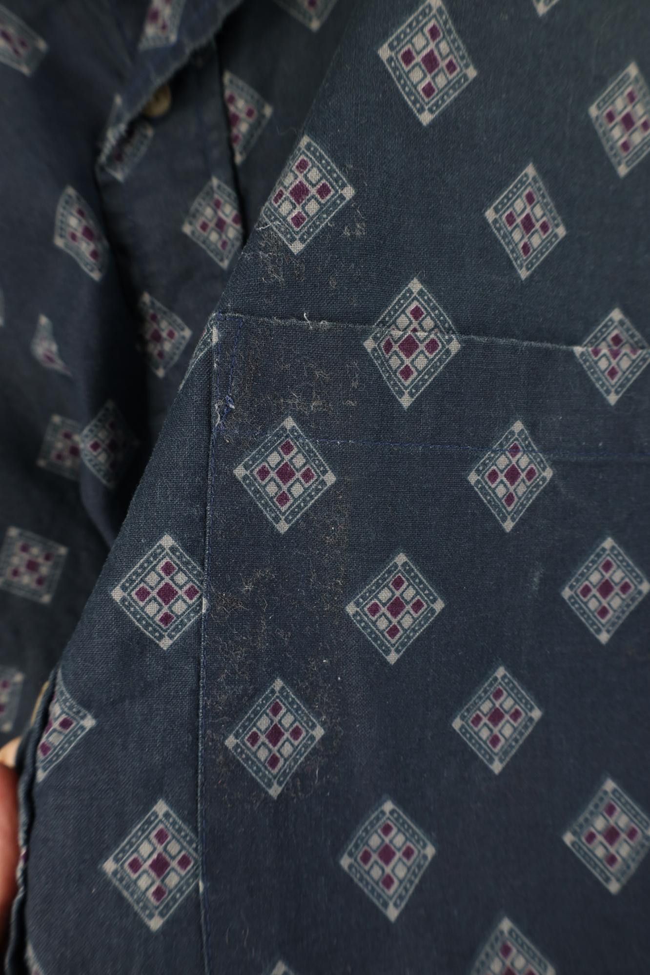 Vintage Vintage 90s Streetwear Collared Button Shirt Cotton Size US L / EU 52-54 / 3 - 4 Thumbnail