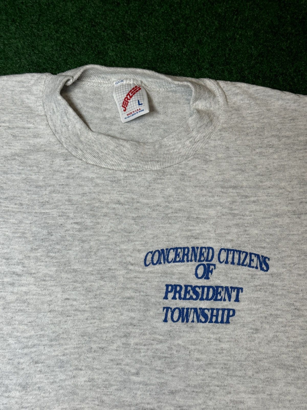Vintage Vtg 90s Politics President PA Conservancy Saddam Tee Size US M / EU 48-50 / 2 - 4 Thumbnail
