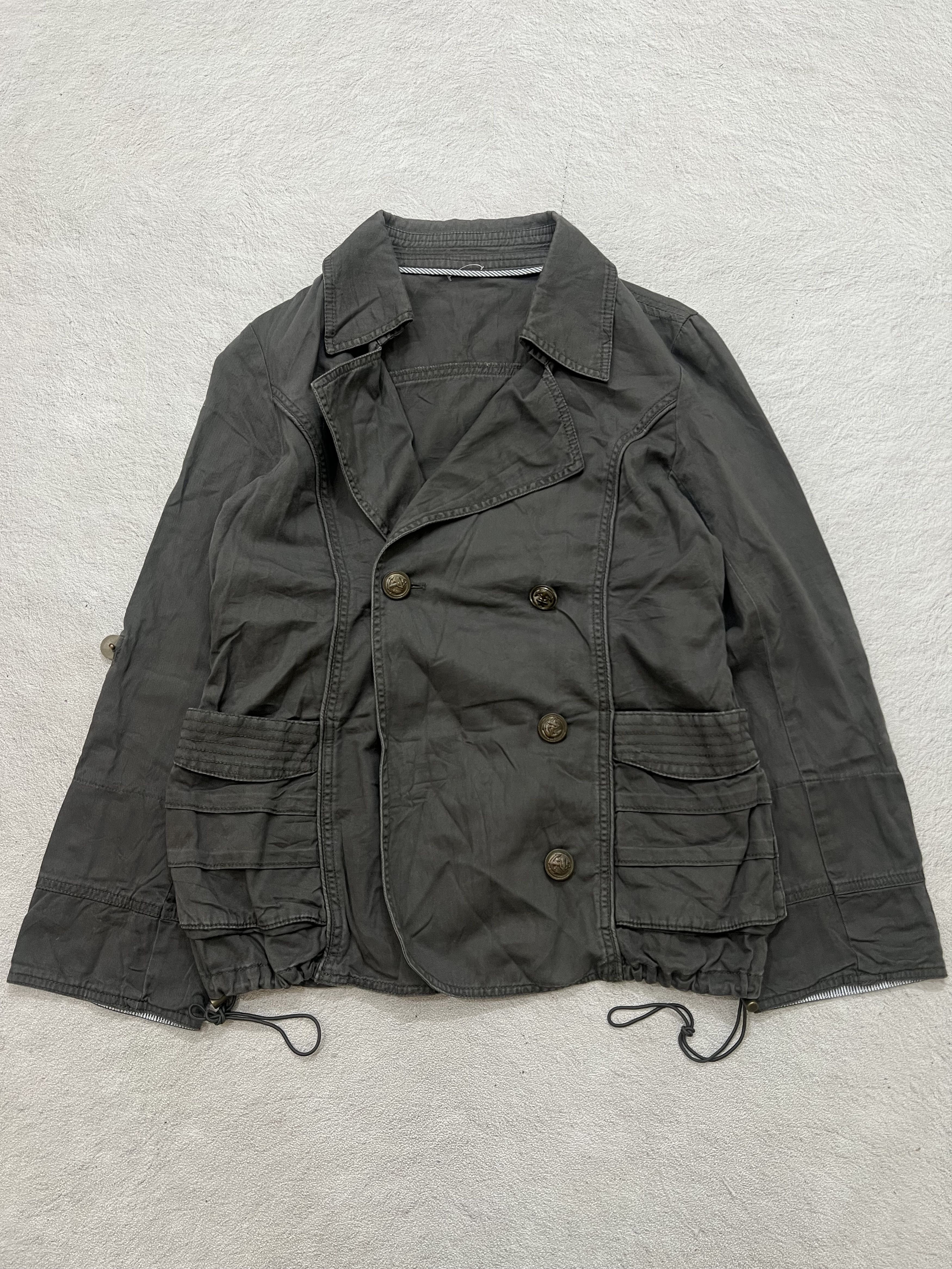 Japanese Brand 2000s Y's Hysteric Asymmetric Vkei Napoleon y2k Lgb Ifsix Size US M / EU 48-50 / 2 - 1 Thumbnail