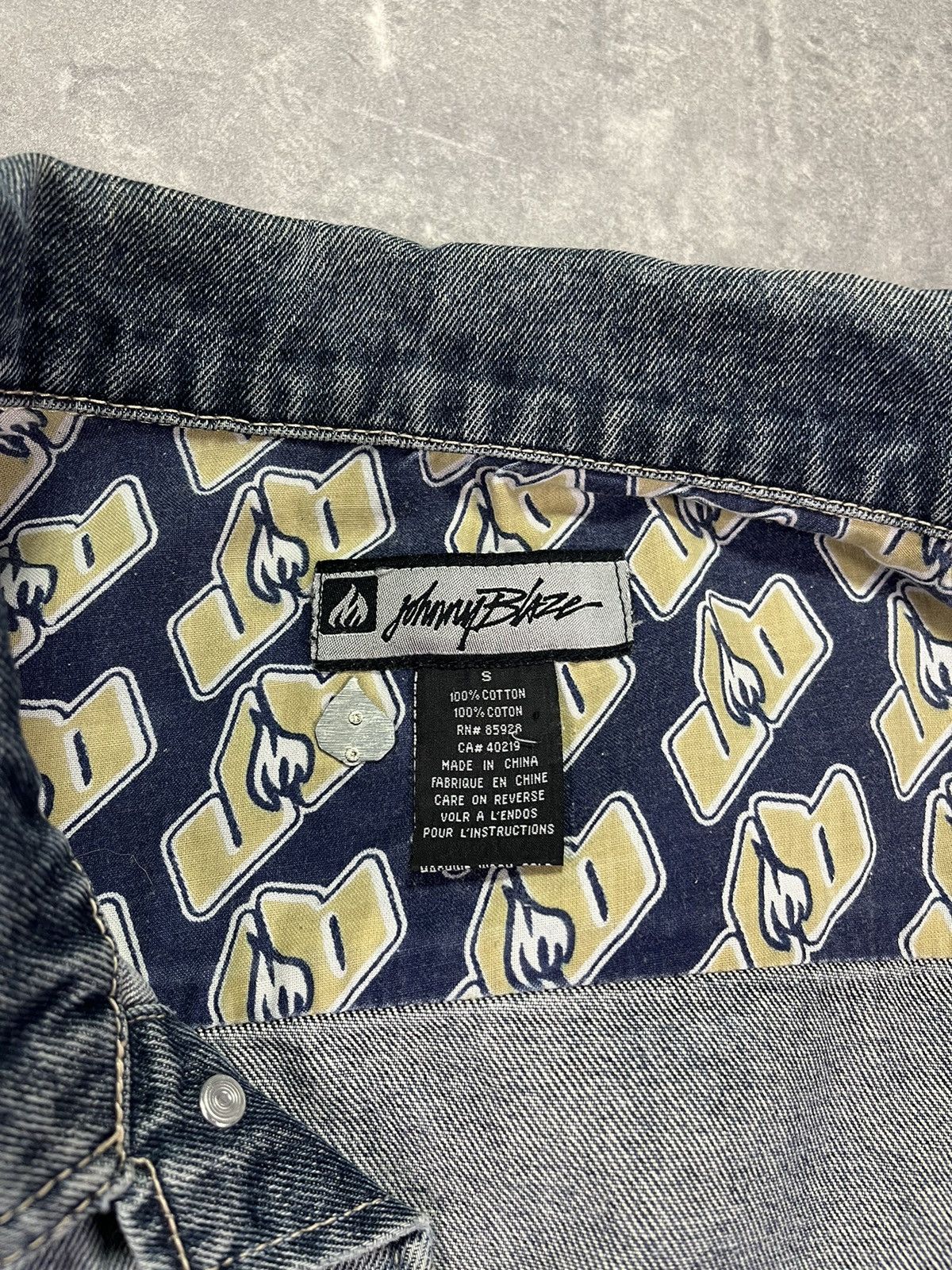 Vintage Johnny Blaze Vintage Denim Jacket S M Size US S / EU 44-46 / 1 - 6 Thumbnail