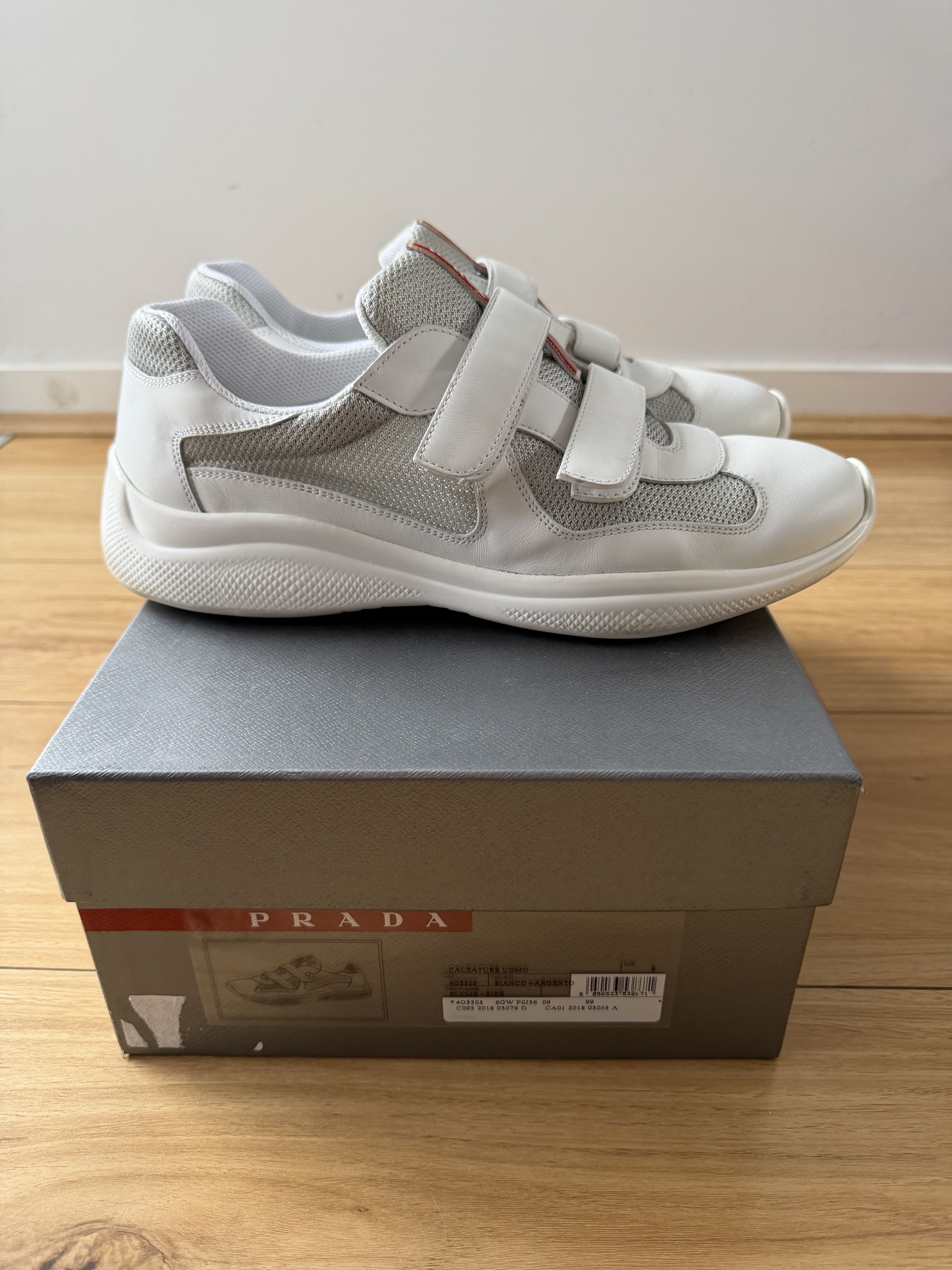 Prada Prada Americas Cup Velcro Strap Size US 11 / EU 44 - 1 Thumbnail