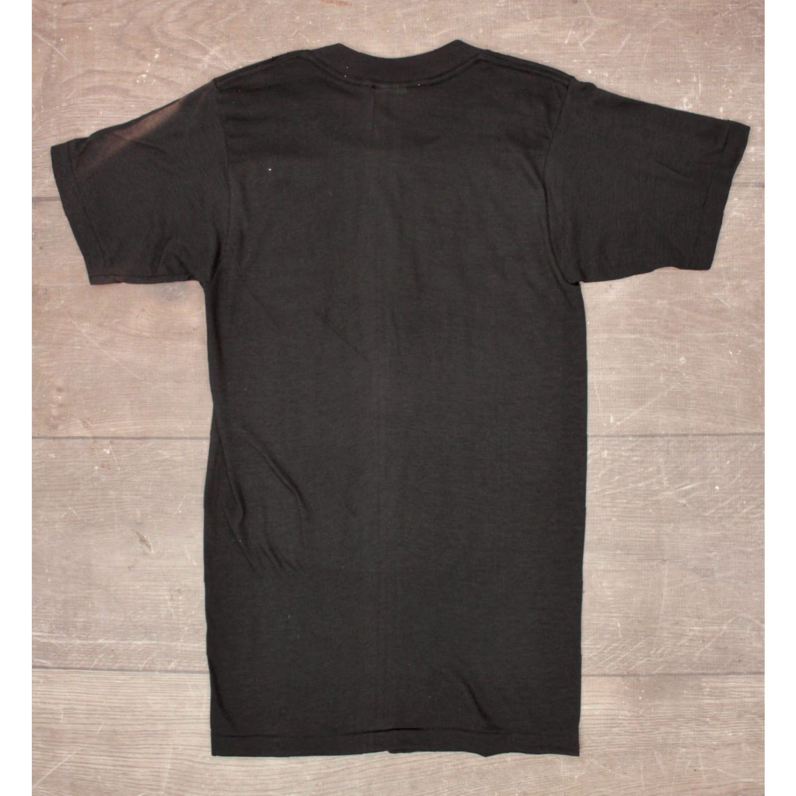 Logo 7 VINTAGE Men's VTG 80s Black Jack Daniels Bottle Logo TShirt XS 1980s Whiskey T-shirt Mens 80s Shirt Graphic Tee Black, White, Logo, Whiskey Size US XS / EU 42 / 0 - 2 Thumbnail