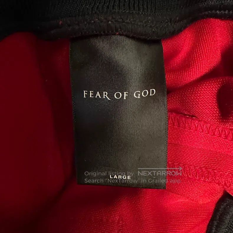 Fear of God fear of god The fifth season of China-limited red and whit Size US 32 / EU 48 - 4 Thumbnail