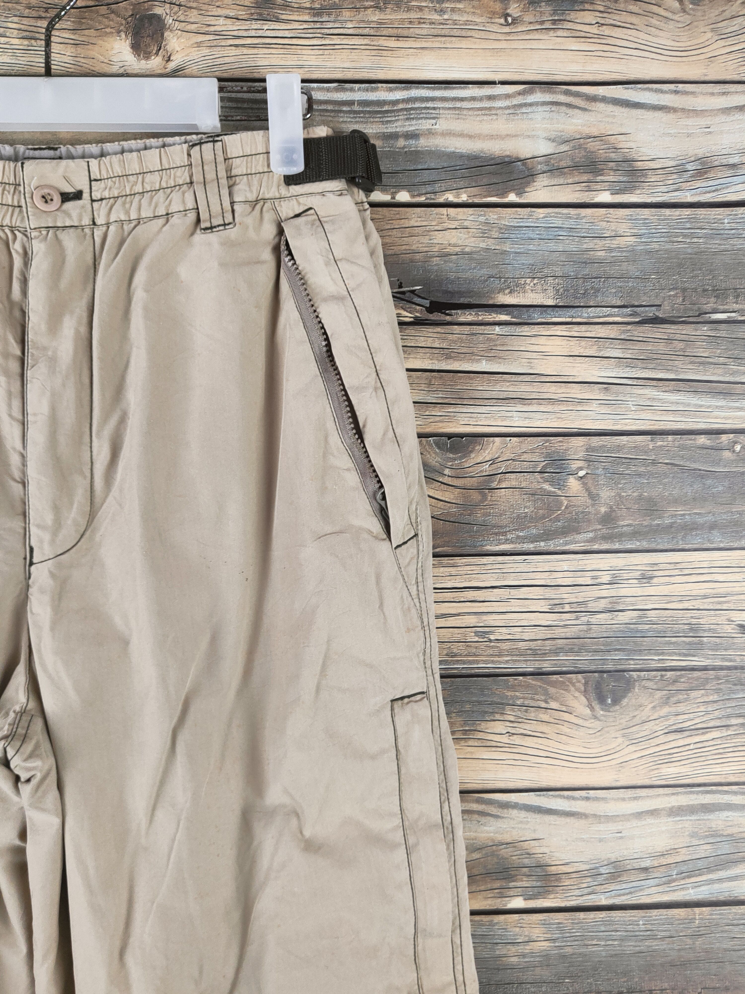 Airwalk Airwalk Beige Multipocket Cargo Pants #S2852 Size US 28 / EU 44 - 6 Thumbnail