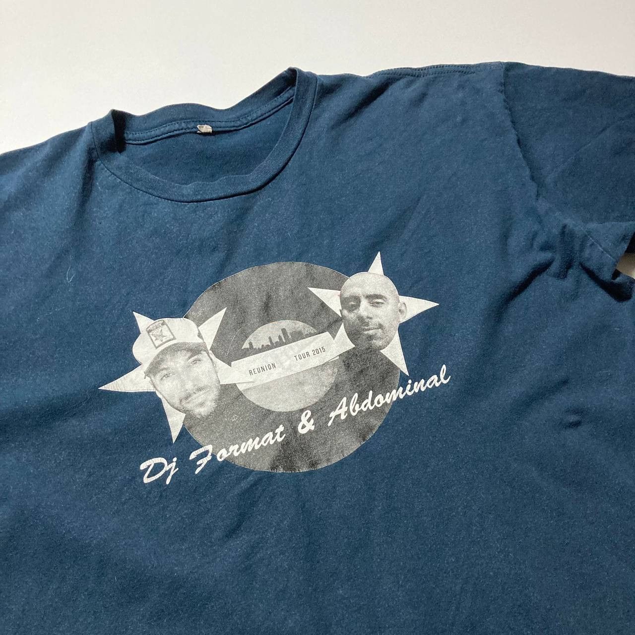 Rap Tees Vintage DJ Format & Abdominal Reunion Tour Rap Hip Hop Size US L / EU 52-54 / 3 - 2 Thumbnail