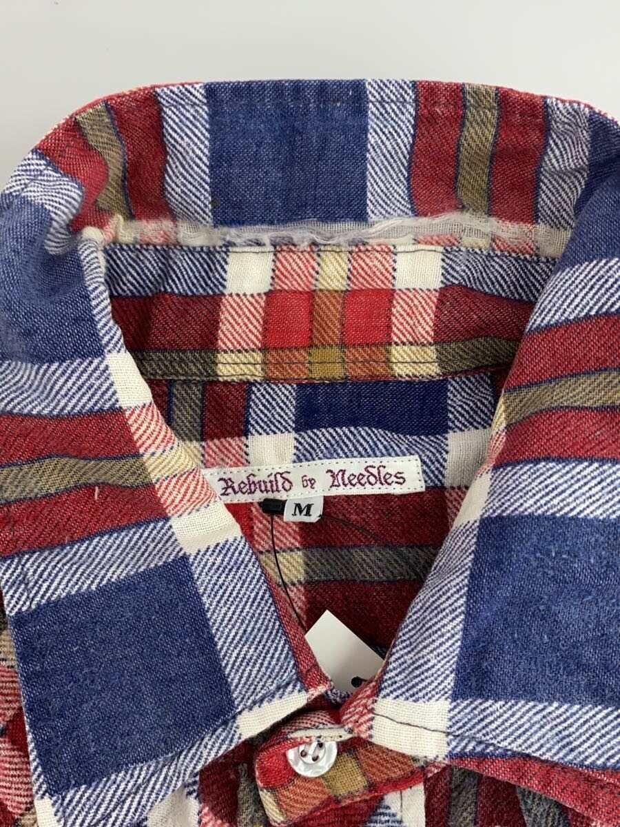 Needles Reconstructed Rebuild Flannel Shirt Size US M / EU 48-50 / 2 - 3 Thumbnail