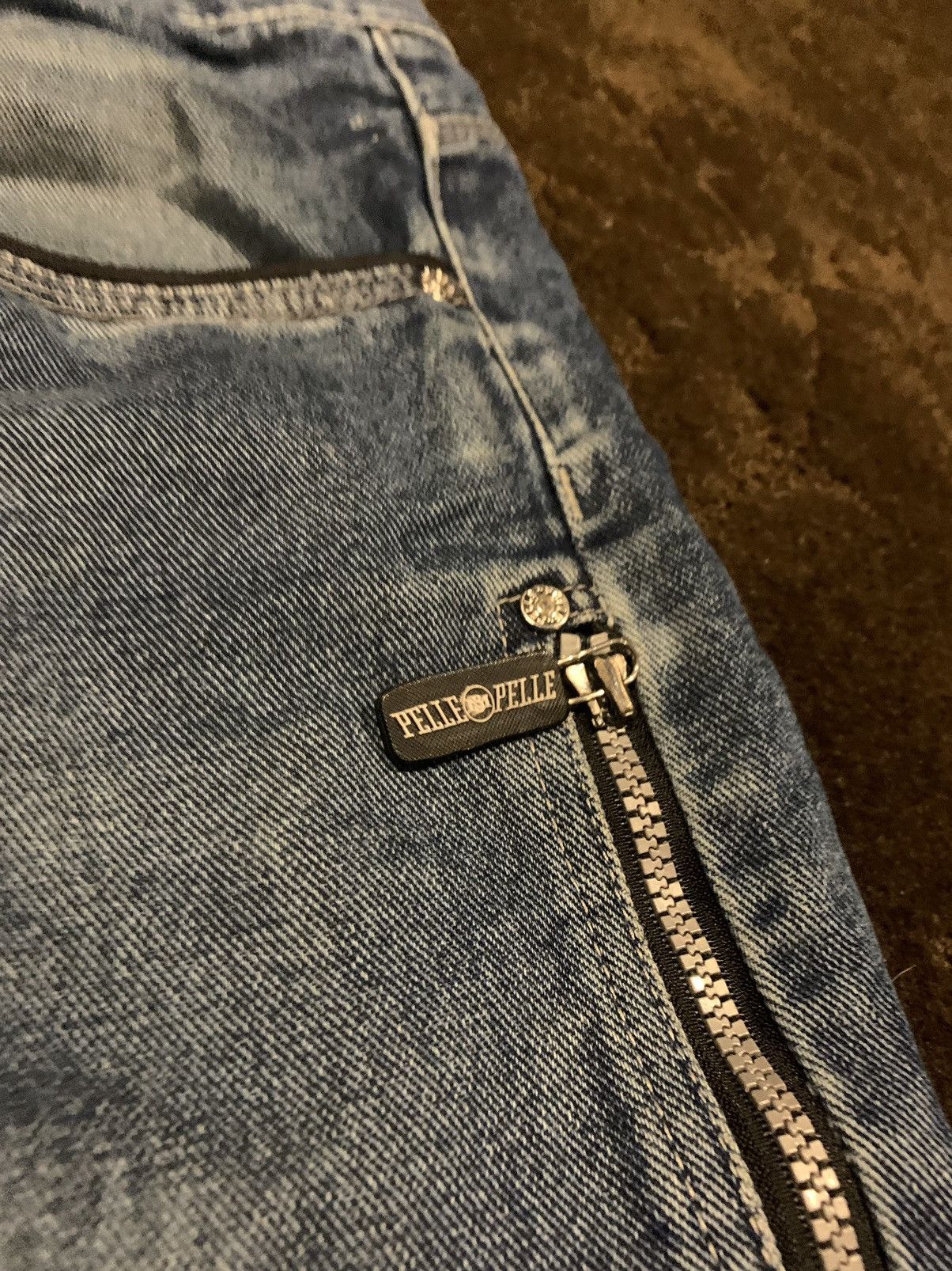 Pelle Pelle Rare Pelle Pelle Marc Buchanan Y2K Baggy Jeans Size 38 Size US 38 / EU 54 - 6 Thumbnail