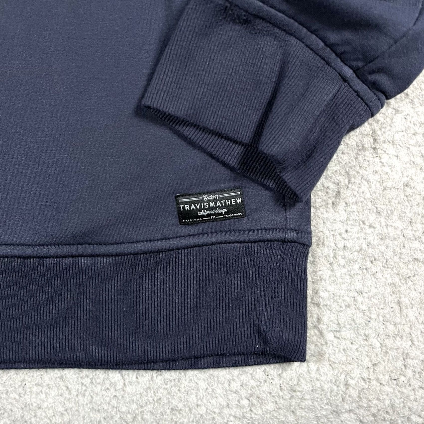 TravisMathew Travis Mathew 1/4 Zip Pullover Mens M Performance Basil Hayden Logo Jacket Shirt Size US M / EU 48-50 / 2 - 7 Thumbnail
