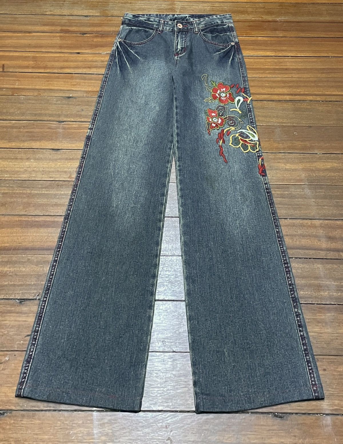Vintage Rare Design Vintage Brand LanKwaiFong Jeans 2000s Size US 28 / EU 44 - 1 Thumbnail