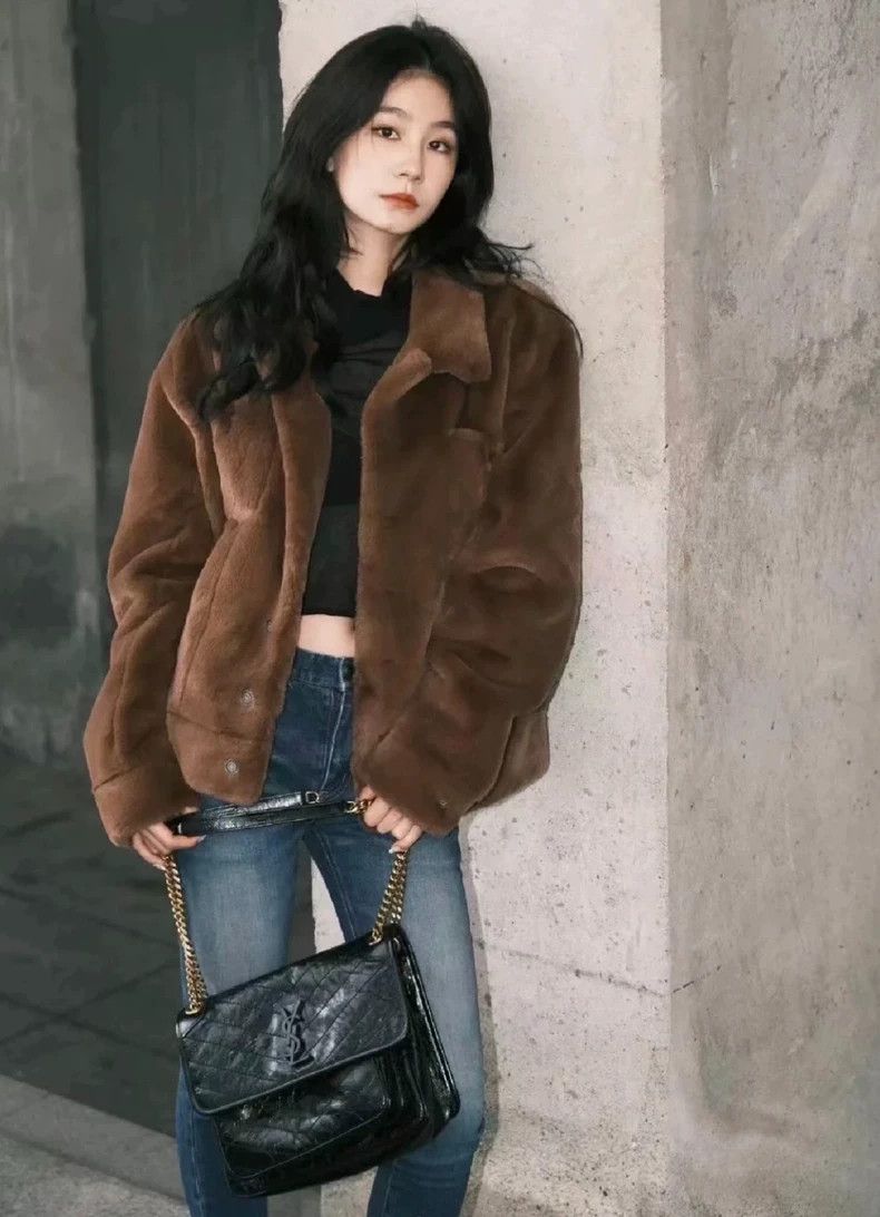 Saint Laurent Paris Saint laurent paris Caramel teddy fur jacket 2506-Nextarrow Size US S / EU 44-46 / 1 - 3 Thumbnail