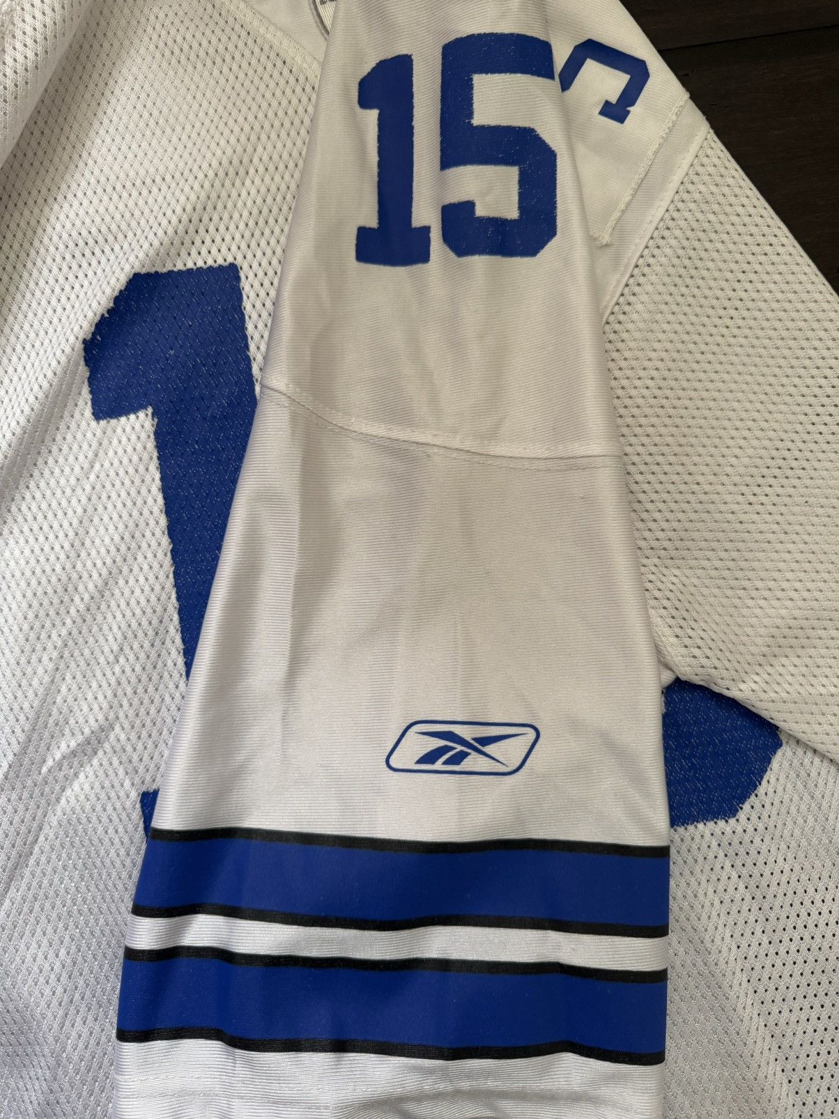 NFL Vintage Reebok NFL Football #15 Jersey White Size US XXL / EU 58 / 5 - 8 Thumbnail